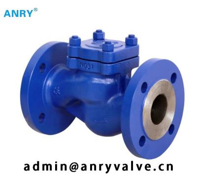 Chine Type en acier clapet anti-retour d'ascenseur de disque de recouvrement de Stellite de valves de WCB SS304 SS316 DIN à vendre