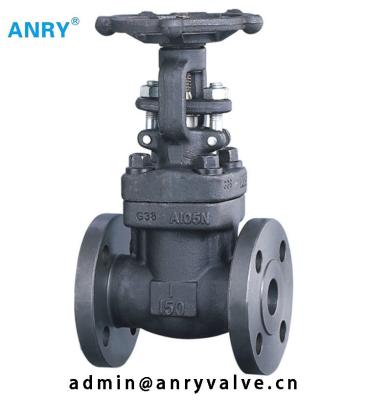 China 300LBS 600LBS 900LBS CS Forged A105 Body 13%CR Wedge  Non Rising Gate Valve for sale