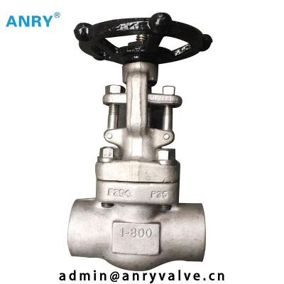 China High Temperature Forged Steel Gate Valve High Pressure 800LBS Bolted Bonnet for sale