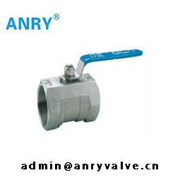 Chine Valve d'une seule pièce de l'acier inoxydable CF8 CF8M Body PTFE Viton SeatBall à vendre