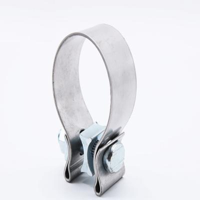 China Exhaust System 409ss 304ss AccuSeal Automotive Exhaust Clamp O Band Exhaust Muffler Narrow Band Flange for sale