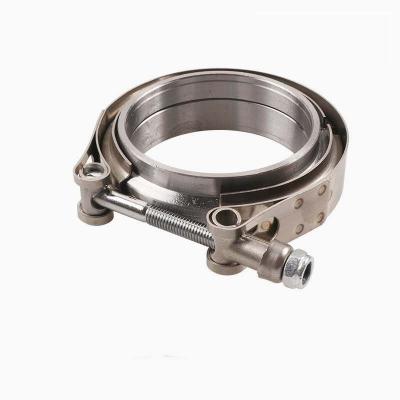 China Filter Card Covers 3 Inch 4inch 304 Pipe Clamp Accuseal 3.5 Inch Exhaust V-Band Flange for sale