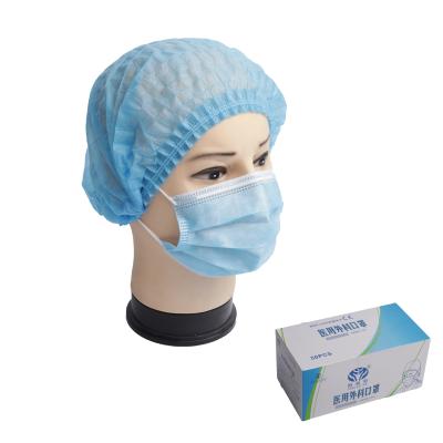 China All Professional Wholesale Non Woven Disposable Medical Surgical 3ply Face Mask for sale