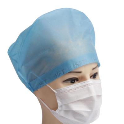 China Simple HOT Sales Elastic Surgical Doctor Disposable Surgical Caps for sale