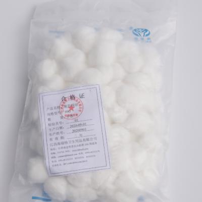 China Healthy medical sue hook yarn cotton ball high quality medical sterile cotton balls for sale