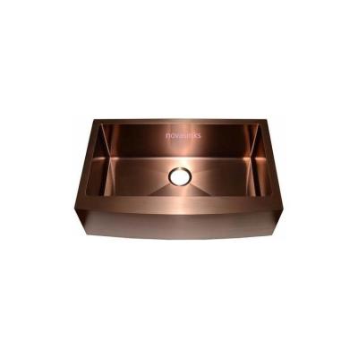 China Faucetless Best Selling 3021 Handmade Farmhouse 3021 Apron Front 304 Single Bowl 1.2mm Gauge 1.2mm Stainless Steel Kitchen Sink 304 for sale