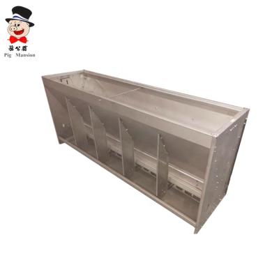 China Manufacturers Pig Feeder Stainless Steel Food Pig Farm Equipment Direct Breeding Automatic Wet Feeder for sale