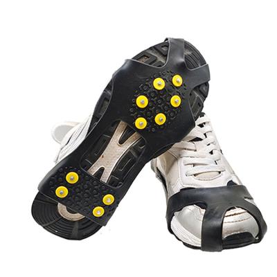 China Safety Shoes Wholesale Universal Anti Slip Shoe Covers Ice Cleats For Adult And Children Walking Safety In Outdoor for sale