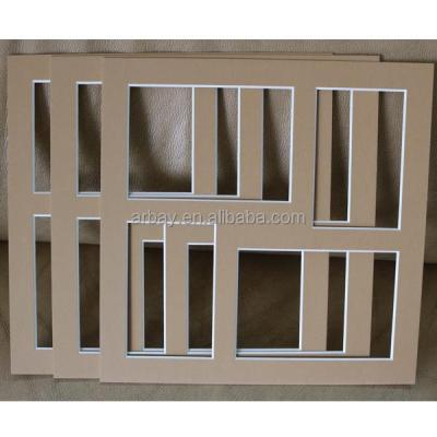 China Picture frame mats wholesale pre-cut 8ply 16x20