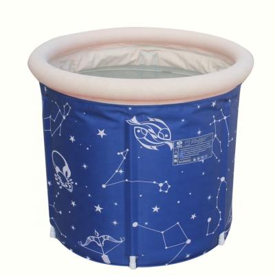 China Sustainable Bathtub Free PVC Soaking Portable Bathtub For Adults for sale