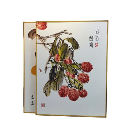 China Durable Classic Rectangular Customized Mengkai Golf Photo Frame for sale