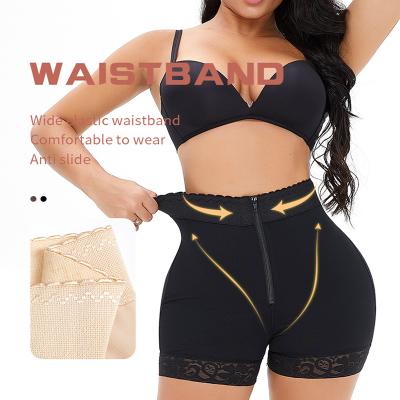 China High Waisted Plus Size Butt Lifter Body Shaper Antibacterial Corset Tummy Control Shorts Bodyshapers Panties Slimming Colombianas Fajas for sale