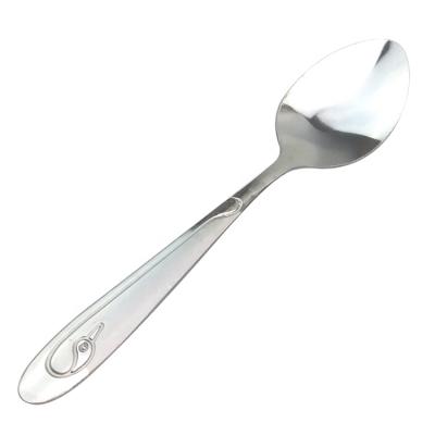 China Viable Modern Stainless Steel Restaurant Dinner Silverware Flatware Cutlery Set Spoon Fork Luxury Knife for sale