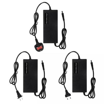 China 58.4V3A Universal Electric Car Charger Cheap Price UK USA AU EU Scooter Charger Lithium Iron Phosphate Battery Charger for sale