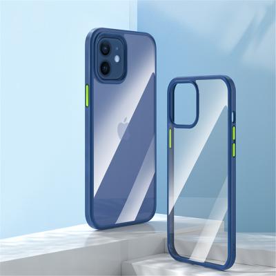 China Hot Selling Guard Transparent Shockproof ROCK Protection Case For iPhone 12 Series Cell Phone Clear Cases for sale