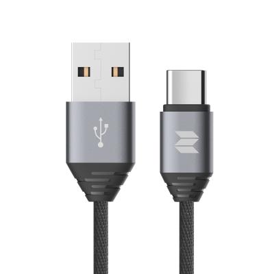 China Cable Mobile Phone ROCK M5 Type-C Metal Braided Charge And Sync Cable Fast Charging Cable for sale