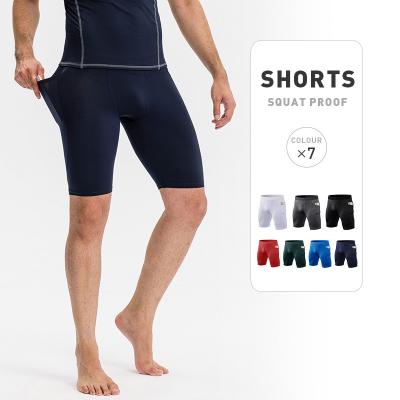 China Breathable Cheap Price Training Jogging Wear Running Gym Mens Fitness Polyester Shorts for sale