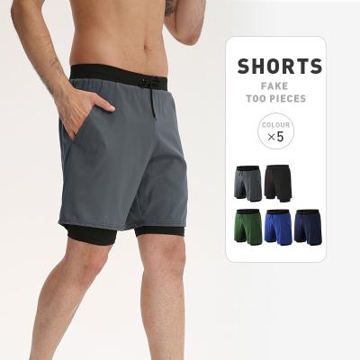 China Wholesale Plus Size Men's Breathable Breathable Sports OEM 2 Piece Shorts Set for sale