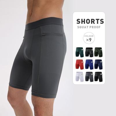 China Custom Breathable Stretch Quick Dry Wicking Sports Yoga Basketball Running Training Shorts For Men for sale