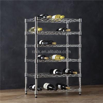 China NSF Adjustable Adjustable Metal Beer Rack Display Stand Manufacturer for sale