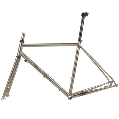 China Road Bikes 2022 Steel Chromoly Piping Road Bike Frame With Disc Brake for sale