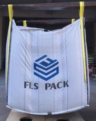 China Industrial Large Type C Bag Anti Static With 4 Panel Cross Corner Loops for sale