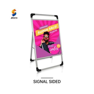 China Environmental Friendly And Durable Advertising Poster Boards Outdoor Customized Advertising Brochure Tray Advertising Poster Poster Fabric Stander for sale