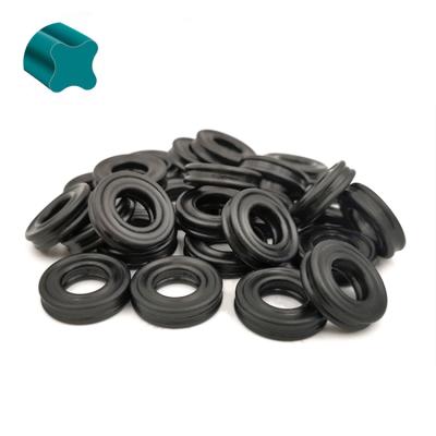 China OEM Nitrile NBR FKM Quad Ring Mechanical Hydraulic Quad-Ring Seal NBR FKM EPDM Rubber Silicone High Pressure/Wear/Oil/Chemical Resistance X Ring Good Quality -50 - +250 for sale