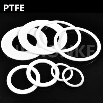 China high temperature & Chemical Resistance PTFE Gasket Made By High Temperature Resistant PTFE Rod Plate 100% Virgin Gasket Flat Sheet For Sales for sale