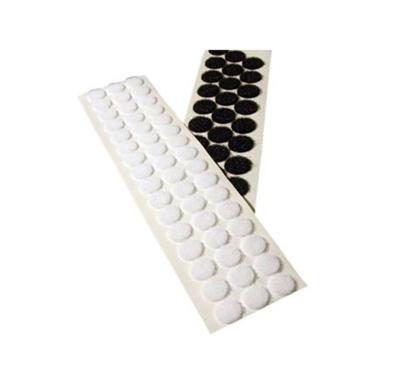 China Durable Removable Diameter 20mm Sticky Back Coins Adhesive Hook And Loop Dots for sale