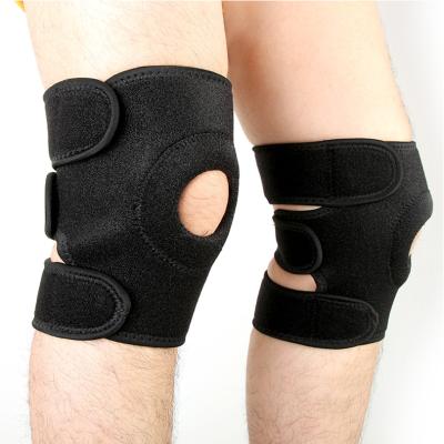 China Adjustable Elasticity Neoprene Ankle Knee Leg Brace Belt Hook And Loop Breathable Adjustable Knee Pads for sale