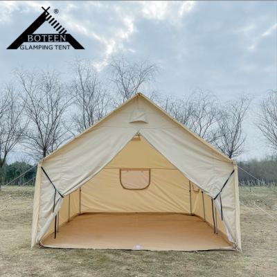 China Diagonal Bracing Type Oxford Canvas Tent Frame Inner Structure With Starry Skylight Outdoor Camping Custom Tent for sale