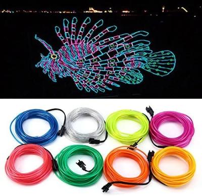 China Flexible High Voltage Flexible EL Wire Slim Light With Multi Colors for sale