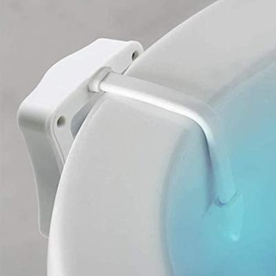 China Motion Sensor 16 Colors LED Changeable Toilet Night Light WC Light for sale