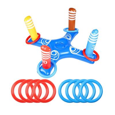 China Amazon Hot Selling Plastic Water Air Float Ring Toss Target Throwing Game For Kids Outdoor Activity for sale