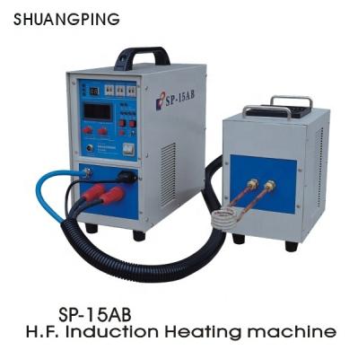 China High Frequency Gold and Silver Cast Iron Welding Machine 6KW 30-100KHZ Induction Heating Machine SP-15B Induction Heating Machine for sale