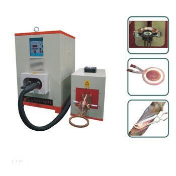 China 40KW Induction Heating Machine 200-500KHZ High Frequency Induction Brazing Heating Machine for sale