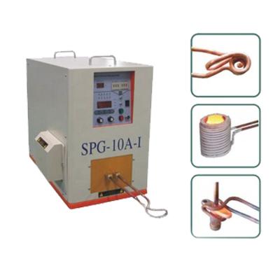 China High Frequency Heating Gold Induction Heating Machine 80-200KHZ 10KW Induction Melting Machine SPG-10-I for sale