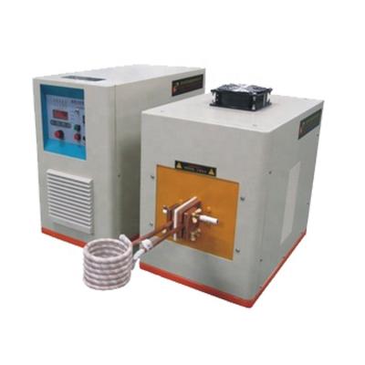 China High Frequency Heating Gold Induction Heating Machine 80-200KHZ 20KW Induction Melting Shaft Quenching Machine SPG-20B for sale