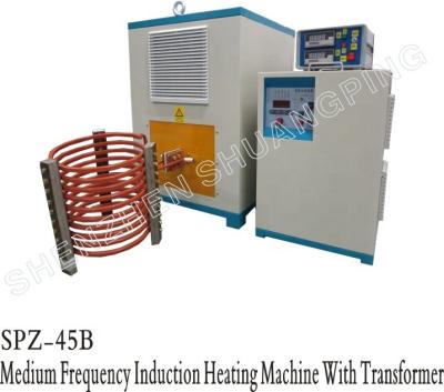 China Vacuum Induction Melting Machine 110KW MF Induction Heating Medium Frequency Melting Machine With Transformer SPZ-110B for sale