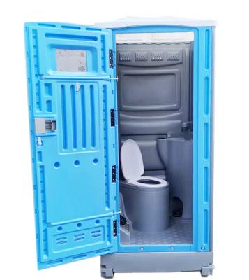 China HDPE Modern Public Portable Toilet Factory Price Prefab Temporary Mobile Toilet For Park for sale