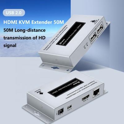 China USB 2.0 Wireless KVM Extender 50m Extender 1080p Multifunctional Retro Mini HD for Home Audio Video and Accessories Record Player for sale