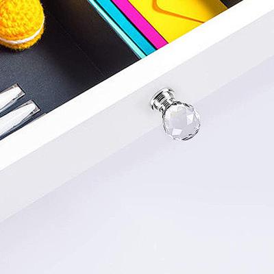 China Contemporary factory hot sale cheapfurniture hardware style crystal glass cabinet drawer knobs for sale