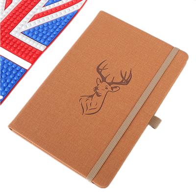 China Durable Stationary Custom Personalized Diary Notebook Logo Printed Pu Leather Classmate Notebook for sale