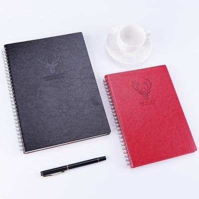 China 2021 B5 A5 Custom Wholesale Custom Spiral Diary PU Leather Notebook Planner for sale