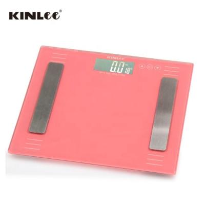 China Smart Fat Analyzer and Personal Bathroom Digital Scale 180KG Body Weight Scale for sale