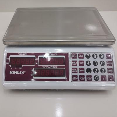 China Performance COMPETITIVE PRICE ACS30JE Digital Stable Commercial Electronic Price Counting Balance Scale Price Computing Scale for sale