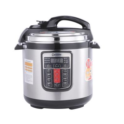 China 2022 Hot Sale 6L 8L 12L Commercial Hotel Kitchen Appliances Intelligent Multi Function Electric Pressure Cooker Arabic for sale