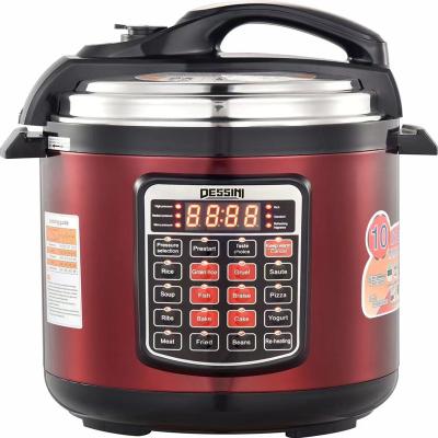 China Hot Selling Stocked 7 in 1 Authentic Pressure Cooker Kitchen Household 6L Capacity Electric Pressure Cooker Rice Cooker for sale