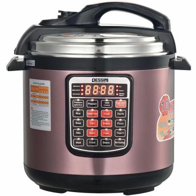 China Hot-selling New Design Outdoor 7 in 1 Multifunctional Pressure Cooker Set 8L 12L Electric Rice Cooker for sale